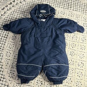 Baby Snow Suit with Removable Hood 2-4 mo